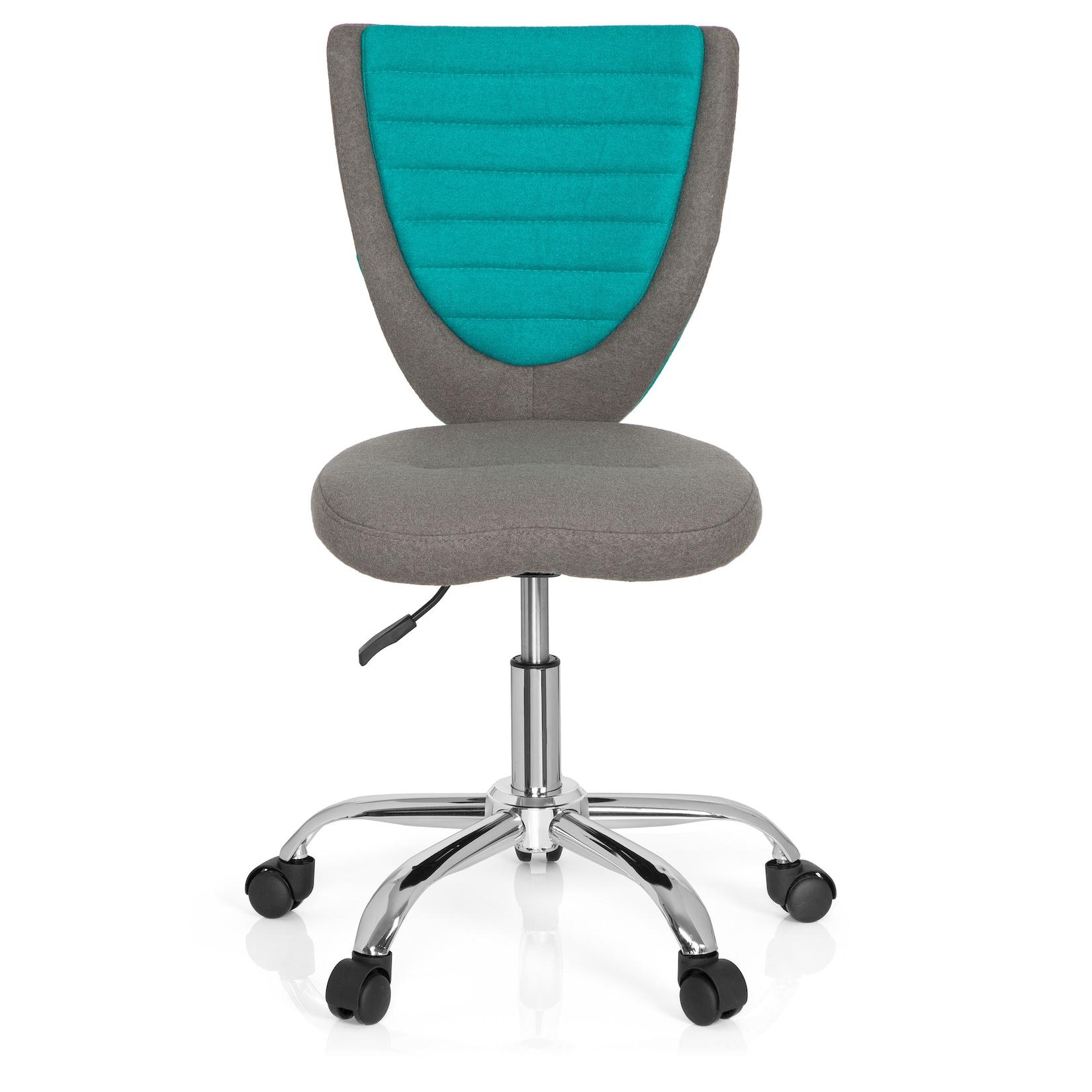 hjh OFFICE Kinderdrehstuhl KIDDY COMFORT Stoff ohne Armlehnen