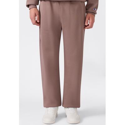 Jogginghose CHAMPION "SPORTWEAR CUFFED PANTS Relax Fit", Herren, Gr. L, N-Gr, braun (dpu), Obermaterial: 67% Baumwolle, 33% Polyester, Hosen Jogginghose, mit Bündchen am Bein, Relax Fit, aus Baumwolle und Polyester