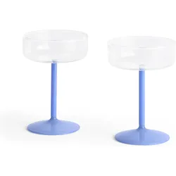 Tint Cocktailgläser, blau, 2 St.