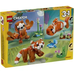 LEGO Creator 3 in 1 Niedliche Tiere: Roter Panda (31394, LEGO Creator 3-in-1)