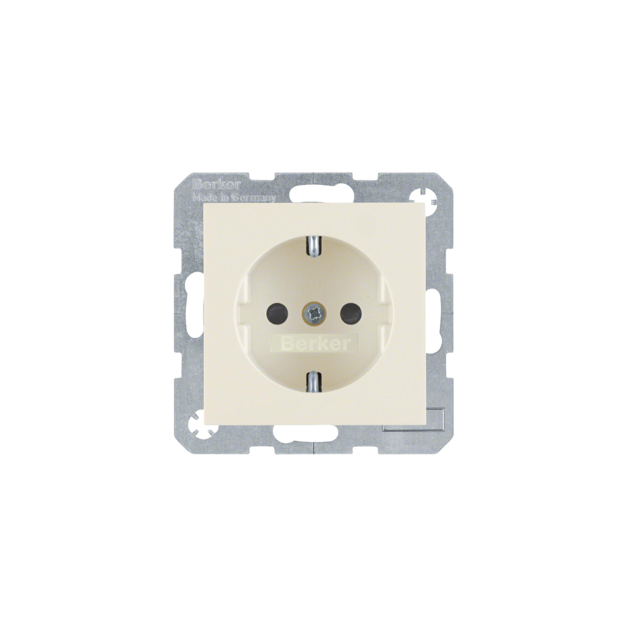 Berker SCHUKO-Steckdose ws/gl 47238982)