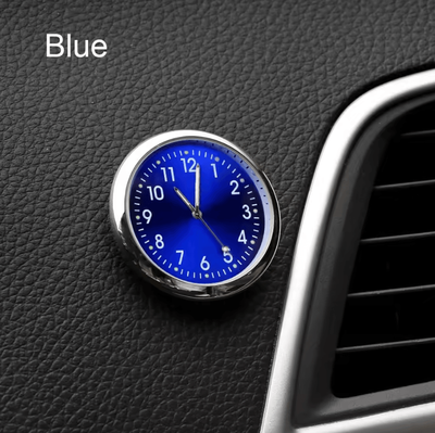 Inspire Curations ChronoDrive Mini Dashboard Car Clock blue