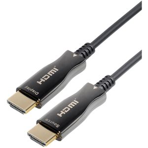 Maxtrack HDMI-Kabel C508-50M HDMI 2.0, vergoldete Stecker, 4K UHD bei 60 Hz, 18 Gbit/s, HDMI auf HDMI, 50m