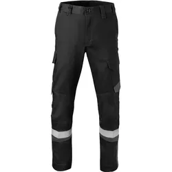 Multinorm Bundhose "80340" 5safety Image+ - 24 - schwarz/dunkelgrau