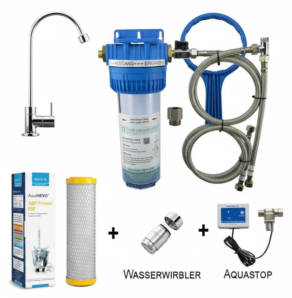 TWL Vario Filtersystem 'Safe-Premium' mit WTC-241 Wirbler, Primus EM und Aquastop