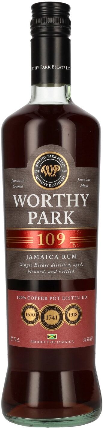 Worthy Park Rum Worthy Park 109 Single Estate Jamaica Rum 54,5% Vol. 0,7l