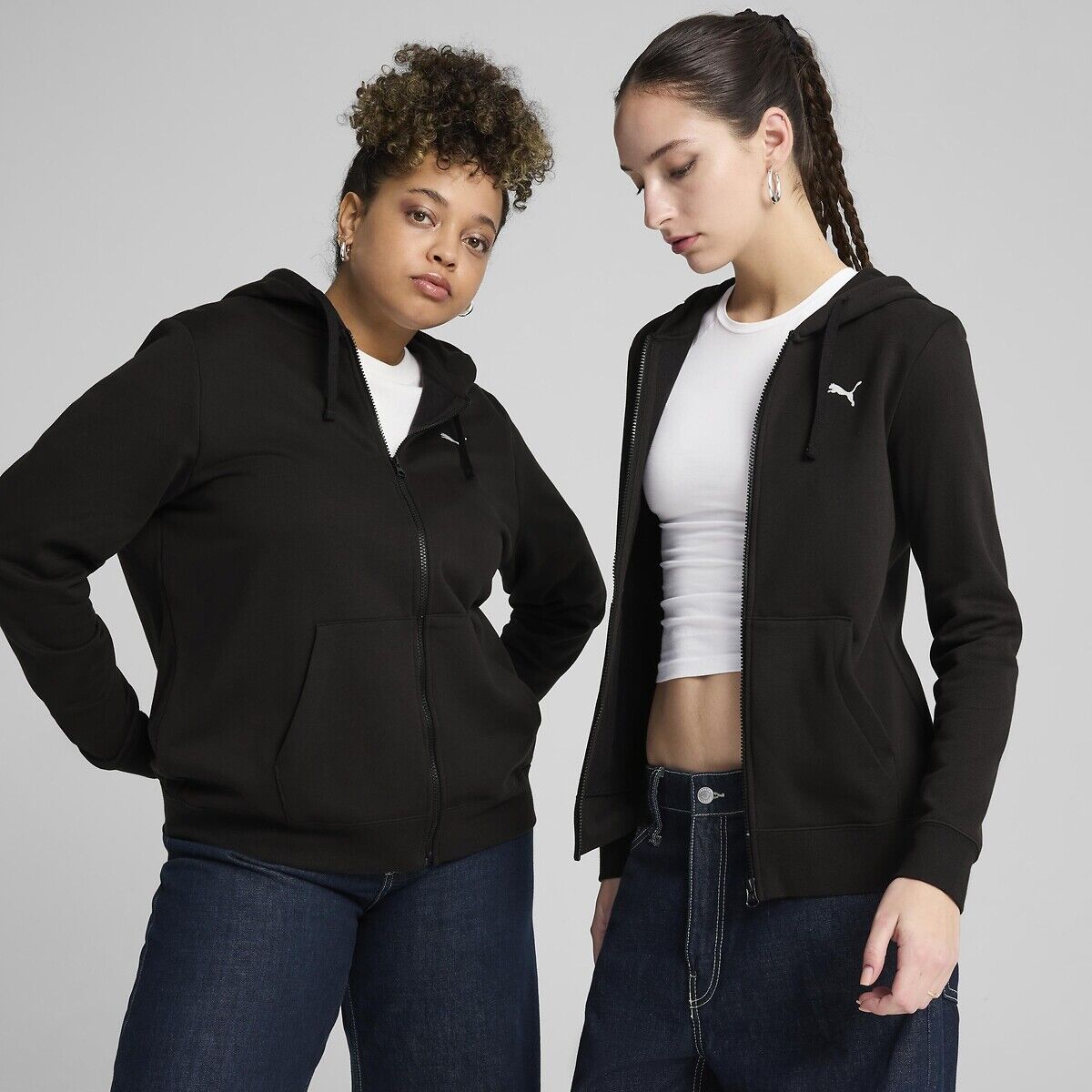 PUMA Sweat zippé à capuche ESSENTIAL