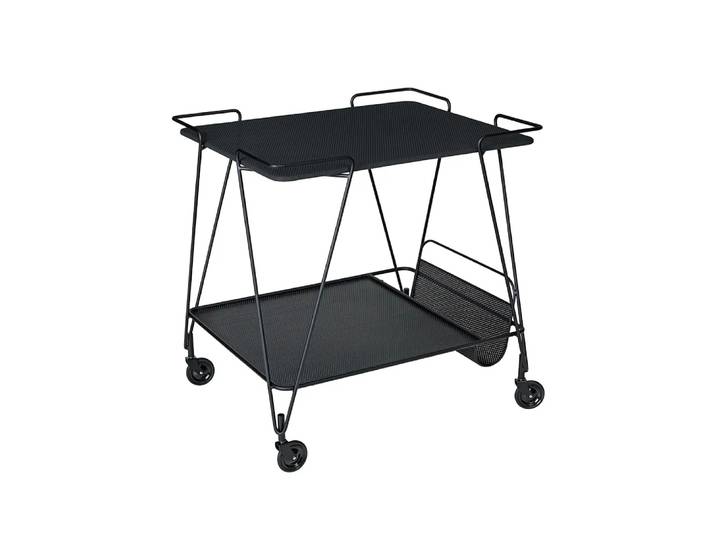 GUBI Matégot Trolley serveertrolley black