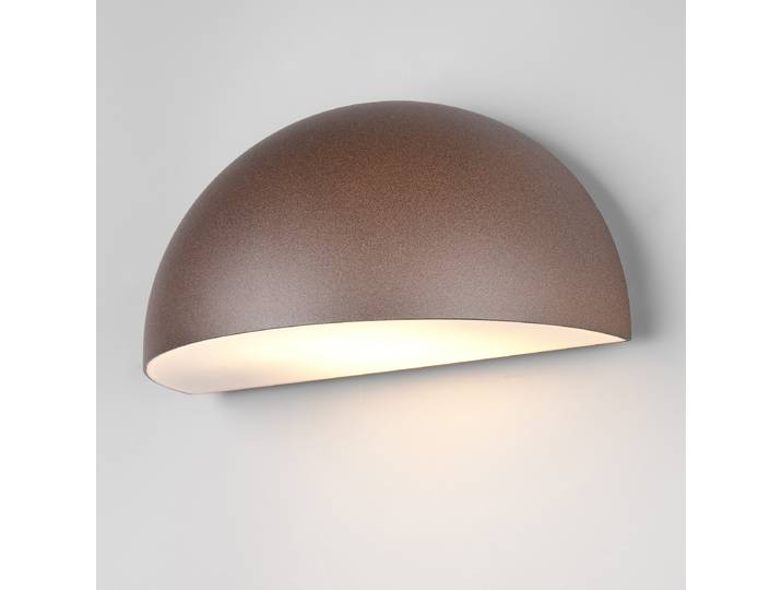 Außenwandleuchte Maas 27 x 14 x 16cm Braun/Braun
