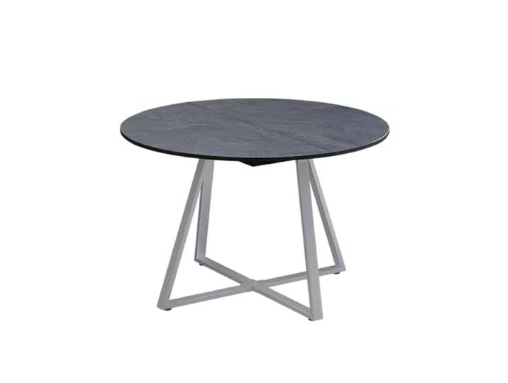 Vicco Esstisch Loyd , Anthrazit/Grau 120-160 x 120 cm ausziehbar