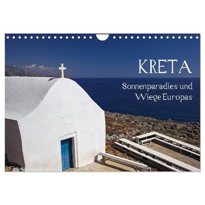 Kreta - Sonnenparadies und Wiege Europas (Wandkalender 2027 DIN A4 quer), CALVENDO Monatskalender