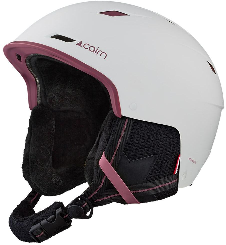 Cairn  - Equalizer Pure Mat White Dahlia - M - Casque de ski