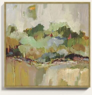 "Flourishing Horizon Art - 34"" x 34"" - Ballard Designs"