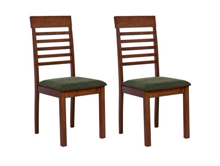 ESSZIMMERSTUHL 2er-Set Dunkelgrün Ortley