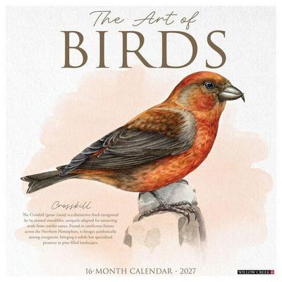 The Art of Birds 2027 12 X 12 Wall Calendar