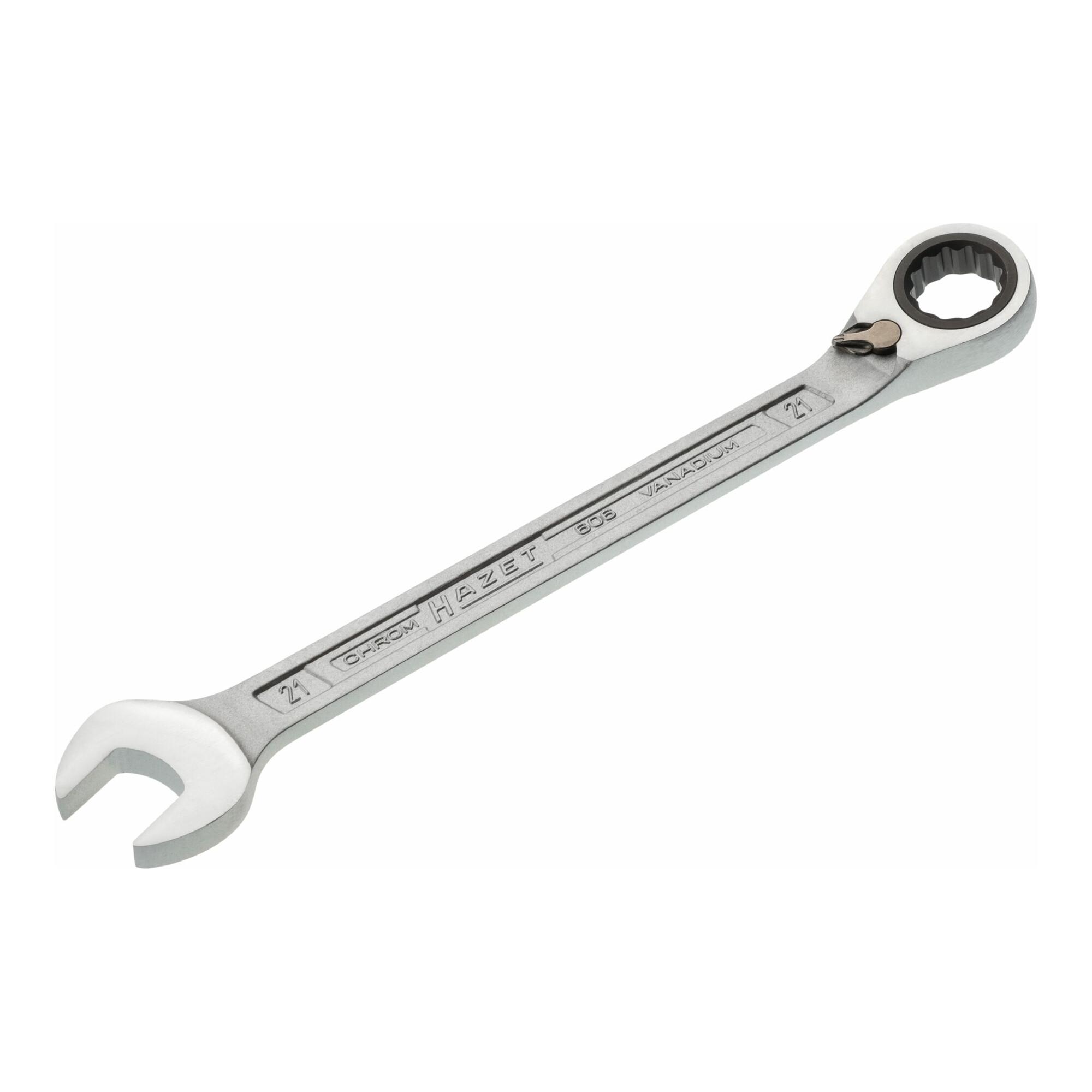 HAZET Knarren-Ring-Maulschlüssel 606-21 21 mm)