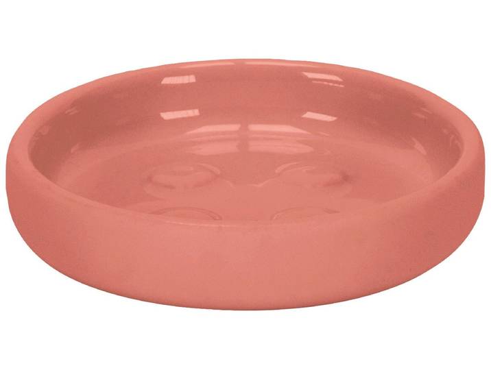Seifenschale KLEINE WOLKE Eclipse , orange (terracotta), B:10,3cm H:2,5cm T:10,3cm, Seifenhalter, Seifenschale, in mehreren Farben erhältlich