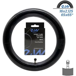 Schlauch 16x2,125 65x65o Ewheel - gebogenes Ventil CR202 SPEZIAL EBIKE