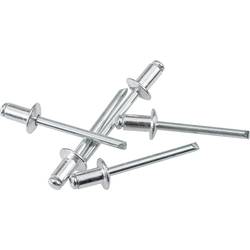 kwb 407470 Blindniete (Ø x L) 4 mm x 10 mm Aluminium Aluminium Aluminium 50 St.