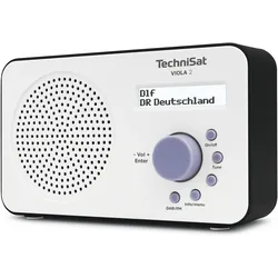 TechniSat Viola 2 (DAB+, FM), Radio, Schwarz
