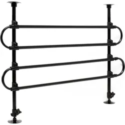 Wiltec Hundegitter Auto 82-140cm breit Schutzgitter verstellbar Trenngitter Hund, Gehege