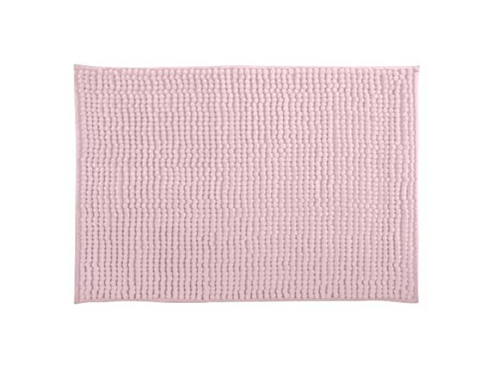 MSV Badteppich Badvorleger Duschvorleger Chenille Hochflor Badematte 50x80 cm – Pastellrosa