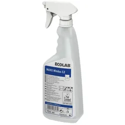 Ecolab Maxx Windus C2 750 ml Glasreiniger gebrauchsfertiger Glas- und Oberflächenreiniger