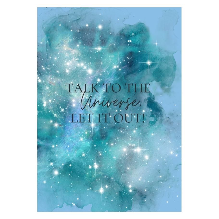 epubli Notizbuch, Bullet Journal, Journal, Planer, Tagebuch 'Talk to the Universe' (Blanko) (56181186)