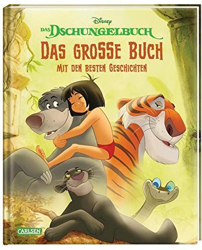 Walt Disney - Disney: Das Dschungelbuch – Das große Buch mit den besten Geschichten: Das Dschungelbuch - Die Geschichten aus den Filmen 1 und 2 - Preis vom 09.10.2026 07:28:09 h
