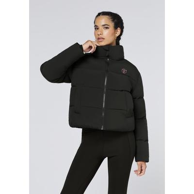 Steppjacke CHIEMSEE, Damen, Gr. XL (46/48), schwarz (schwarz beauty), 100% Polyester, Jacken Steppjacke