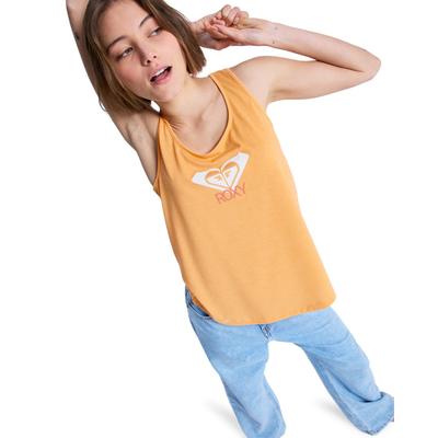 Tanktop ROXY "Surfclassic", Damen, Gr. XL, orange (papaya), Obermaterial: 65% Polyester, 35% Viskose., Tops Tanktop