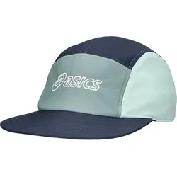 ASICS Kinder Mütze 5 PANEL CAP, Größe ONE SIZE in Silber Silber