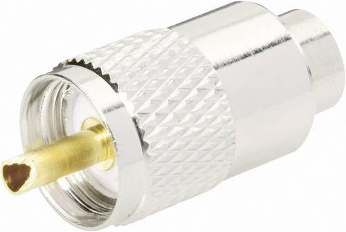 BKL Electronic 0406043 0406043 UHF-Steckverbinder Stecker, gerade 50Ω 1St.