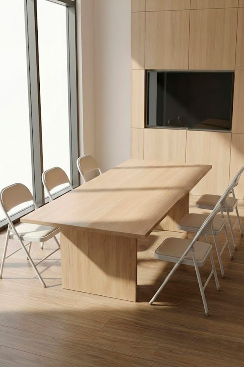 RegalosMiguel Pack 6 Sillas plegables para eventos Pad - Blanco