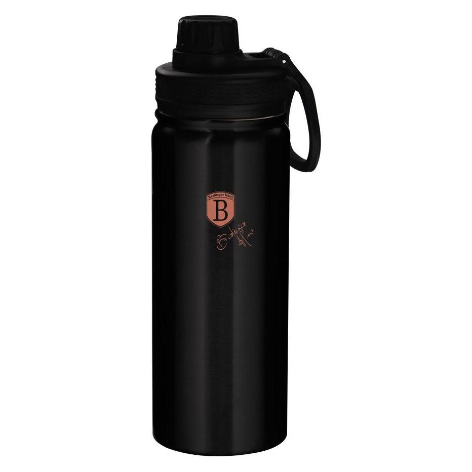 BerlingerHaus Sportflasche 540ml Black Rose Collection (0.54 l) (107022)