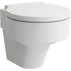 Laufen Wand-Tiefspül-WC „Val“ 390 × 365 × 530 mm in Weiß, Befestigung sichtbar