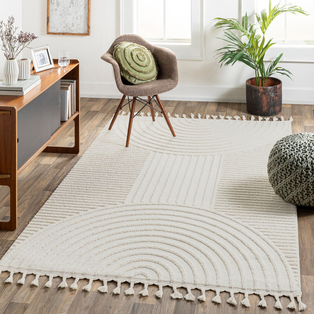 Bloomsbury Market Nat Area Rug Ivory Rectangle 160 x 213 cm