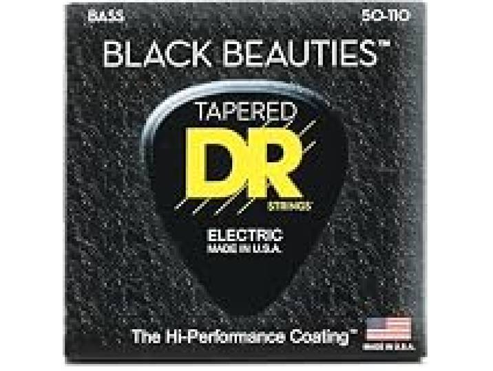 DR B EXBK BKBT-50 Extra Black Beauties Jeu de cordes pour Basse 50-110