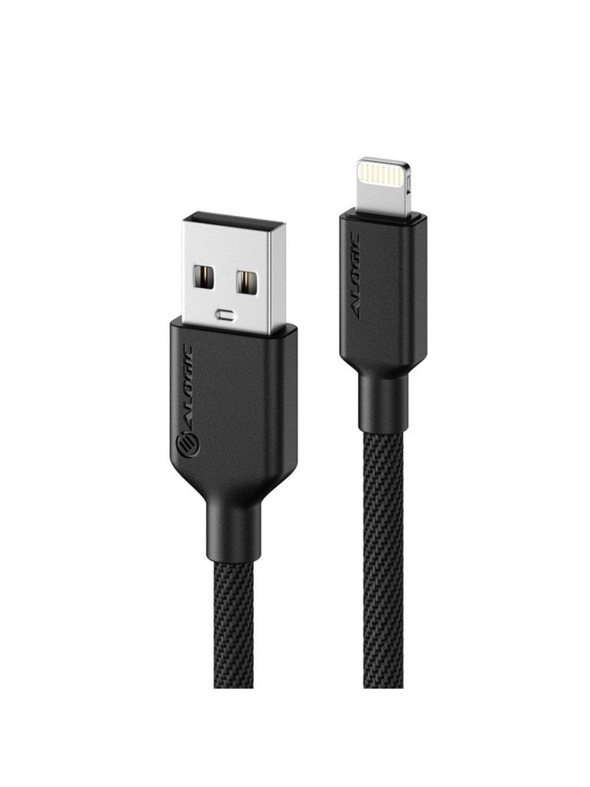 ALOGIC Elements PRO USB-A to Lightning cable 1m - Black