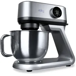 KOENIC KKM-TR 135525 Küchenmaschine Silber (Rührschüsselkapazität: 5,5 l, 1300 Watt)