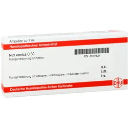 NUX Vomica C 30 Ampullen 8X1 ml