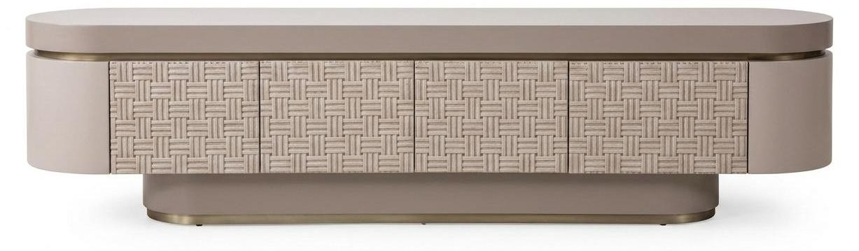 JVmoebel TV-meubel met modern design in houtlook