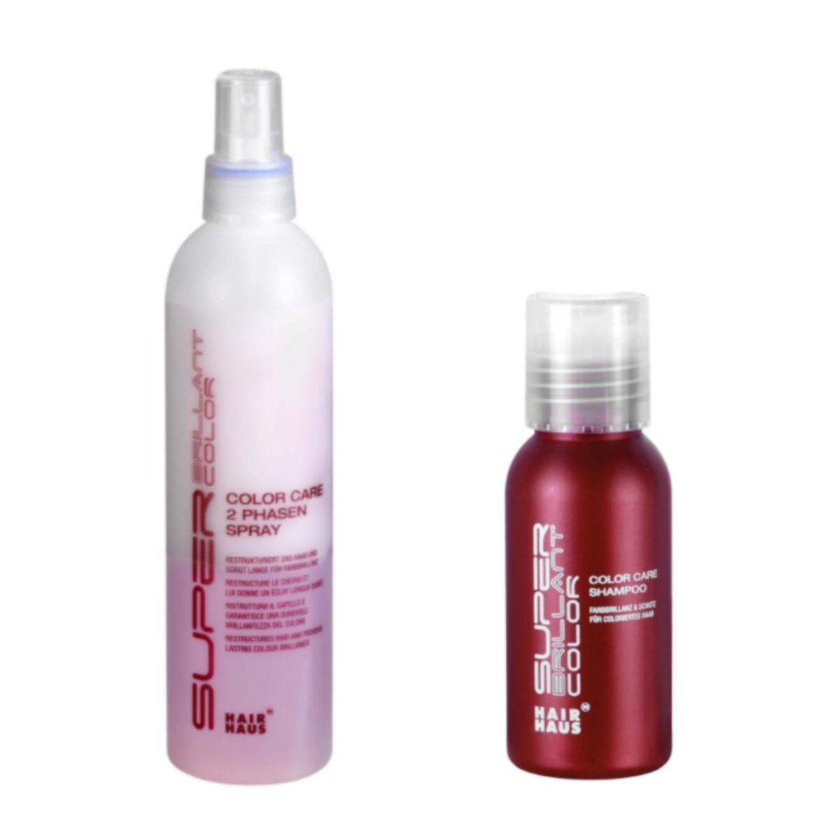 HAIR HAUS GmbH Super Brillant Color Sprühconditioner + Shampoo 50ml