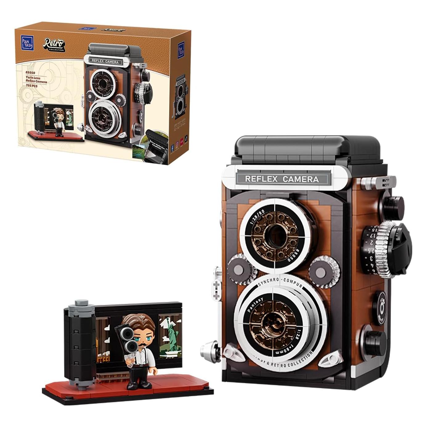 Pantasy Retro 85050 Twin Lens Reflex Camera 16cm (PTY85050)