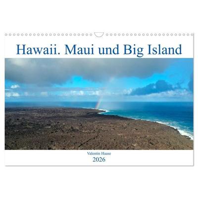 Hawaii, Maui und Big Island (Wandkalender 2026 DIN A3 quer), CALVENDO Monatskalender