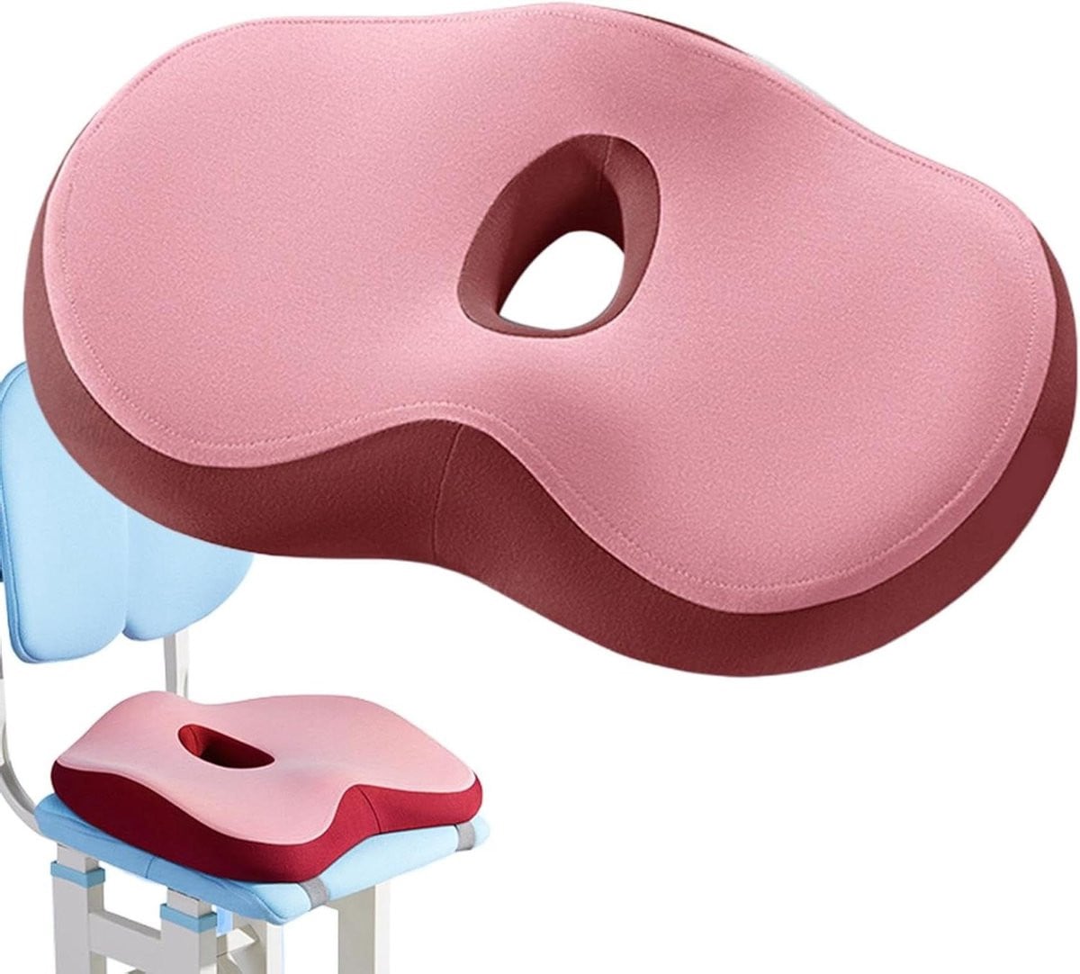 Orthopedisch Donut-kussen van Memory Foam voor Drukverlichting bij Aambei en Stuitpijn