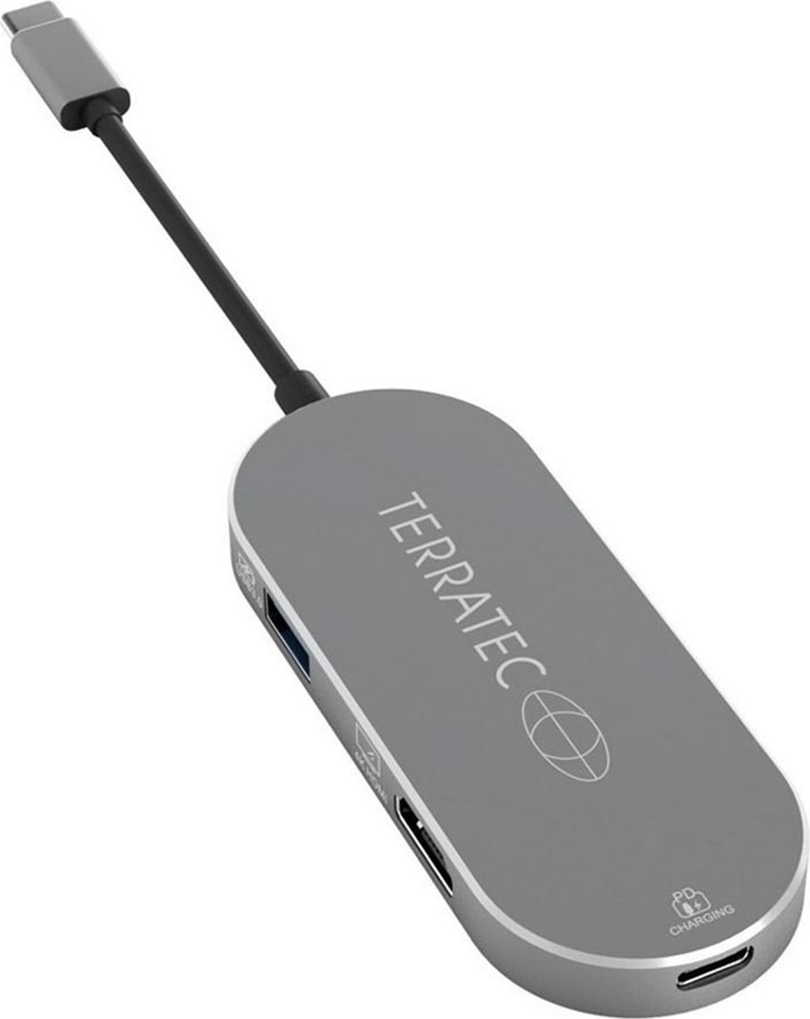 Terratec Connect C5 USB-C naar USB-C PD HDMI en 2x USB 3.0 Reader