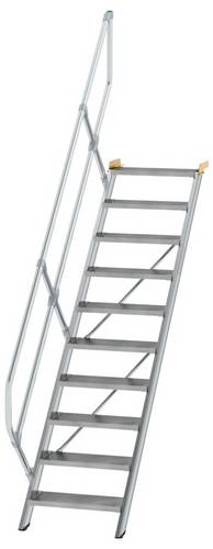 MUNK Günzburger Steigtechnik 600250 Aluminium, Stahl verzinkt Treppe