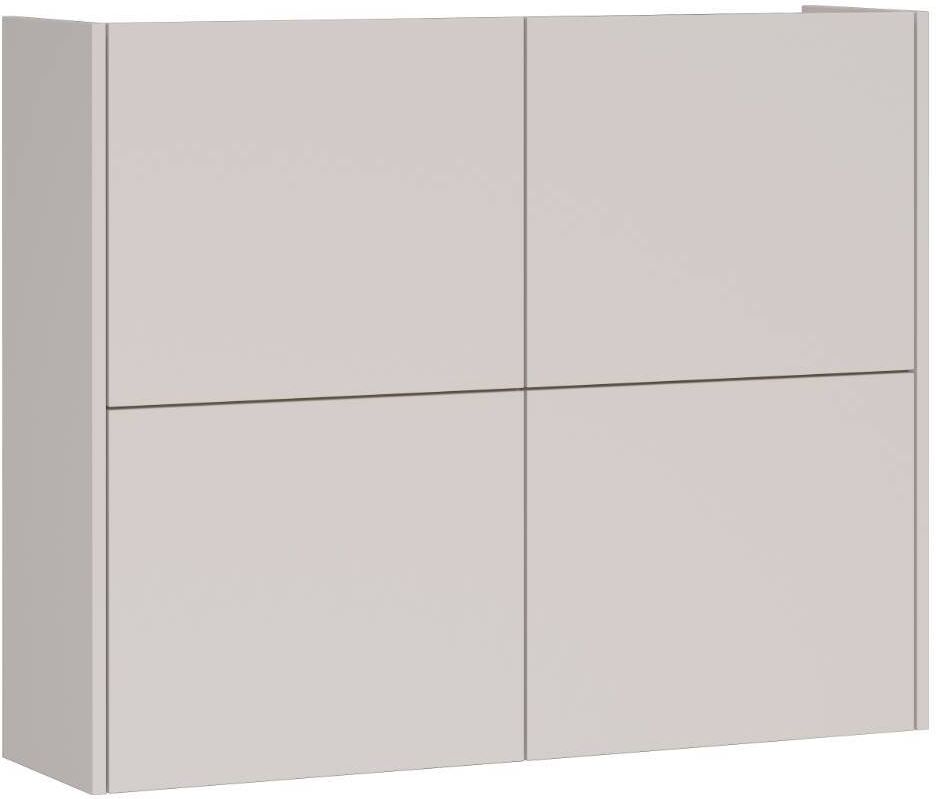 Pharao24.de Dielenschrank Flurschrank in modernem Design mit Drehtüren