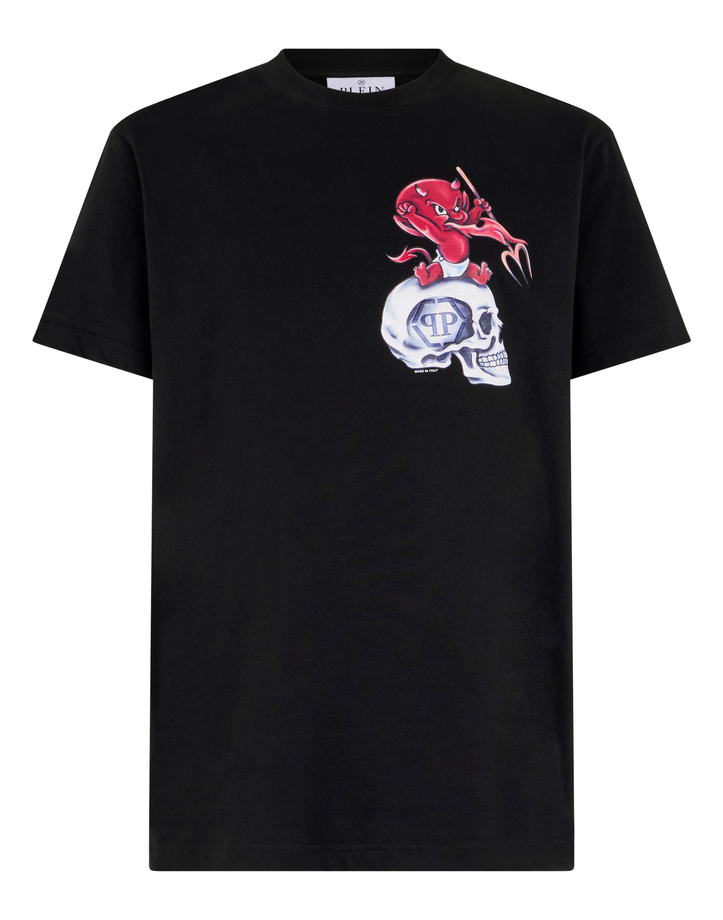 Kurzarm-Rundhals-T-Shirt